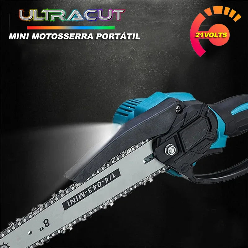 Ultracut™️ - Mini Motosserra Portátil 21Volts