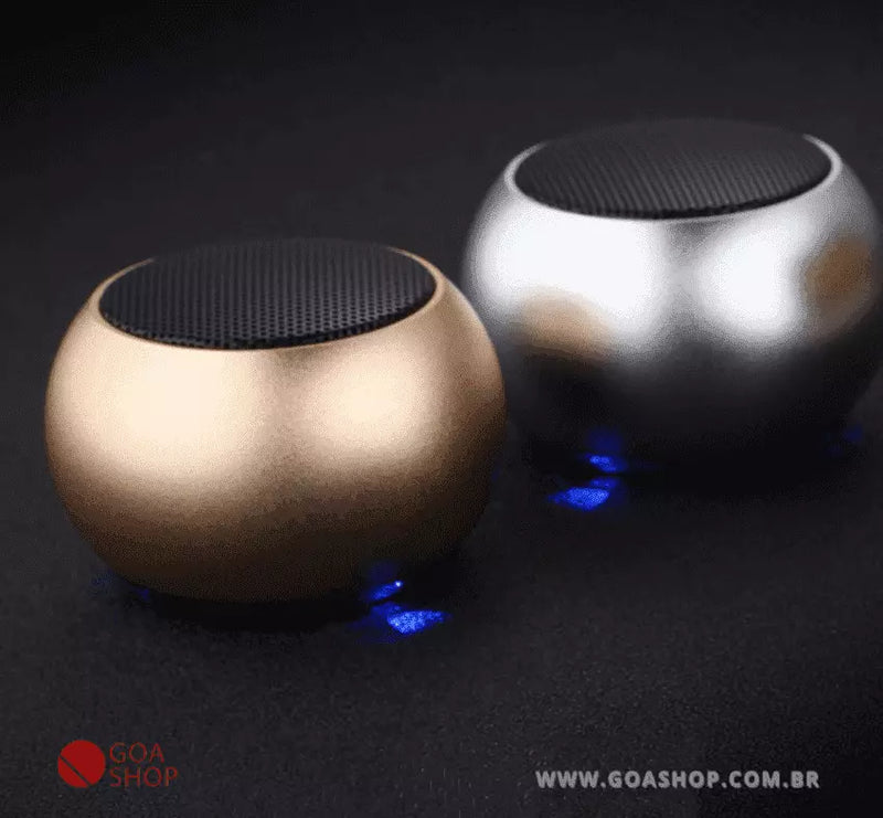 Mini Caixa de Som Amplificada Bluetooth