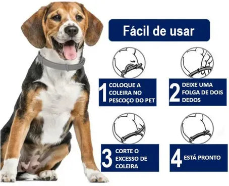 Pet Off™️ Coleira Anti-Pulgas e Carrapatos