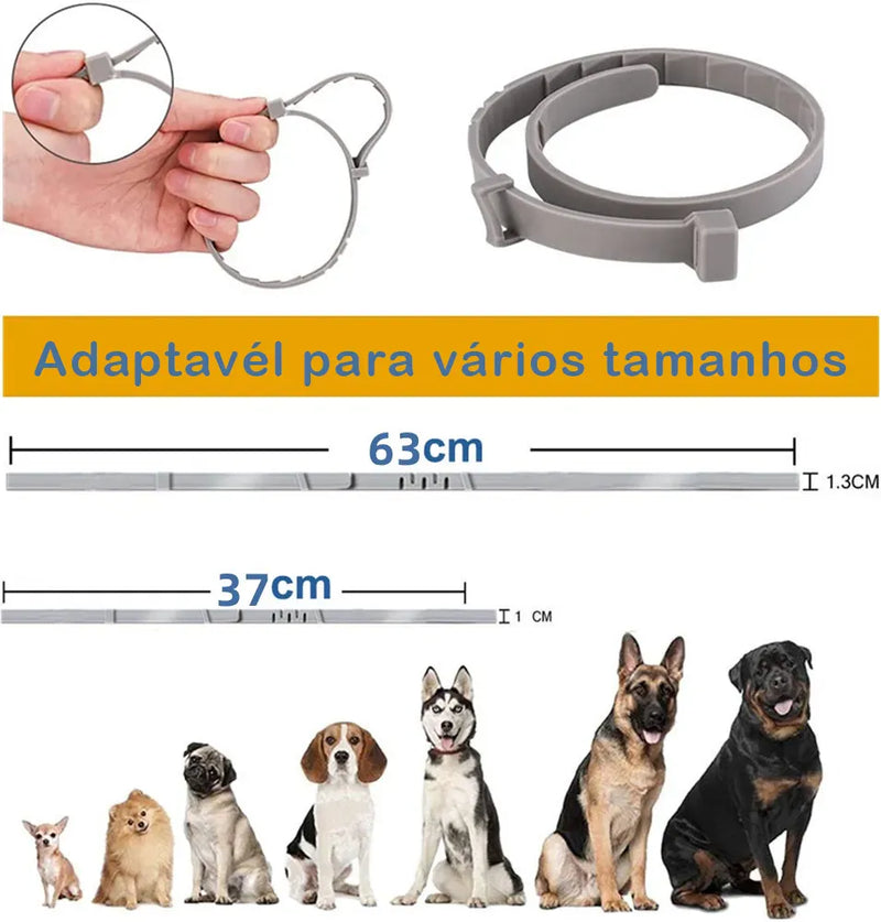 Pet Off™️ Coleira Anti-Pulgas e Carrapatos