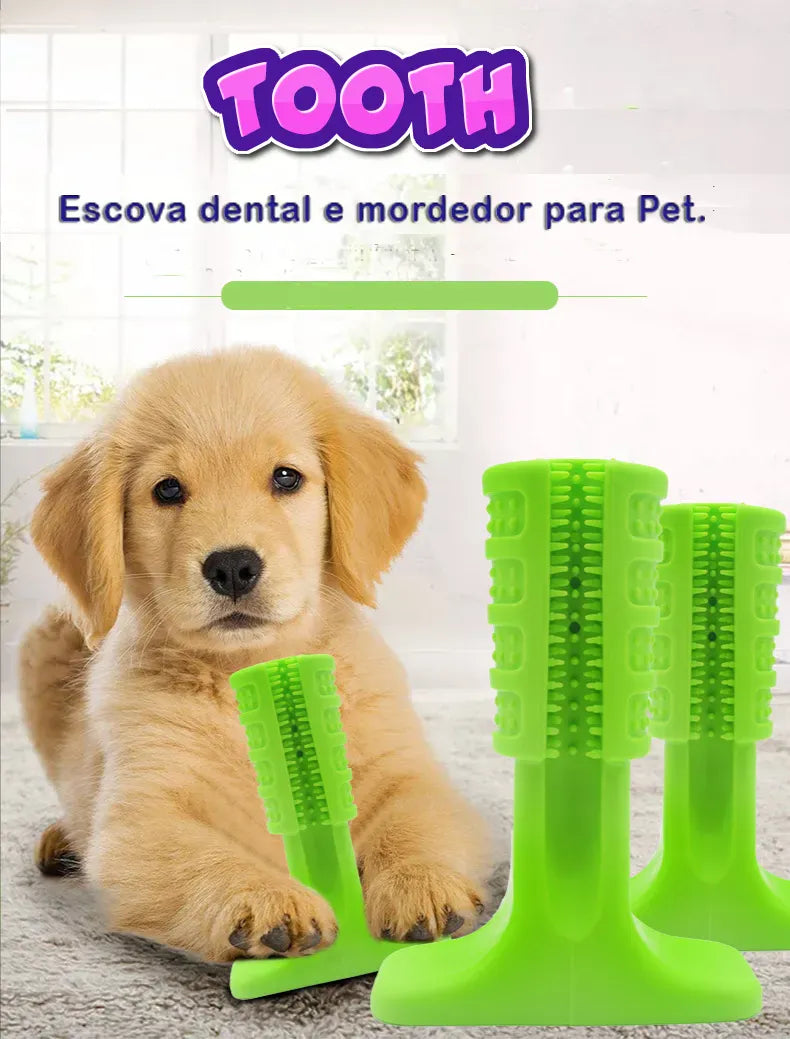 Tooth™️ Escova Dental e Mordedor Pet