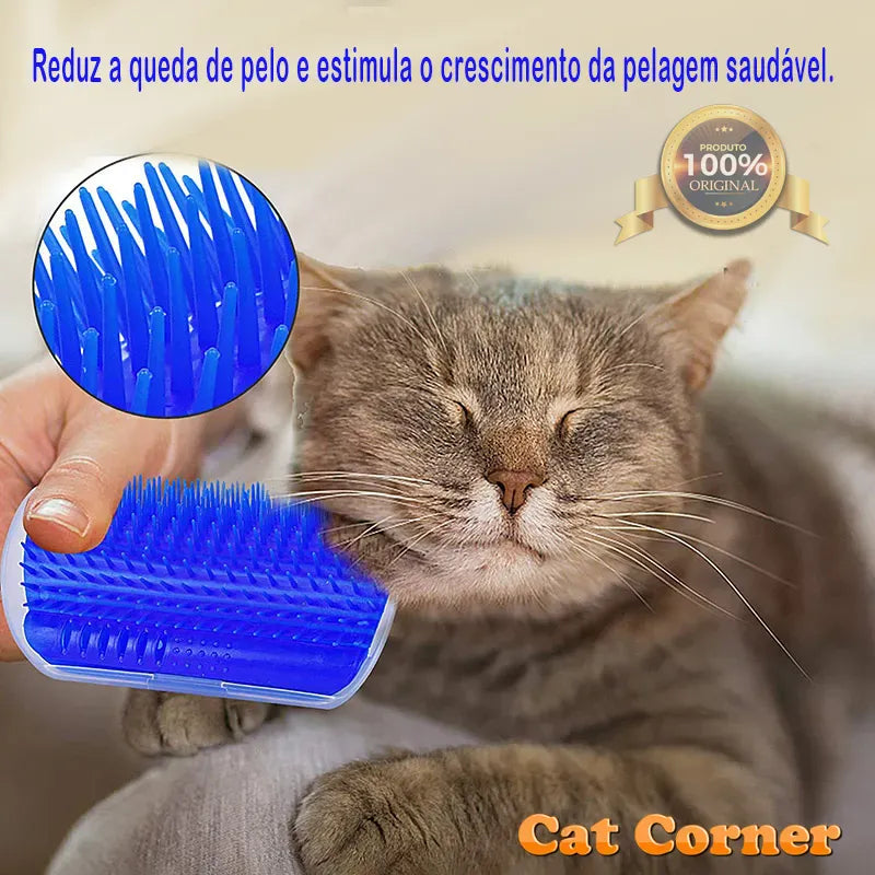 Cat Corner™️ Escova Massageador de Parede para Gato