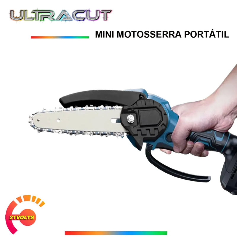 Ultracut™️ - Mini Motosserra Portátil 21Volts