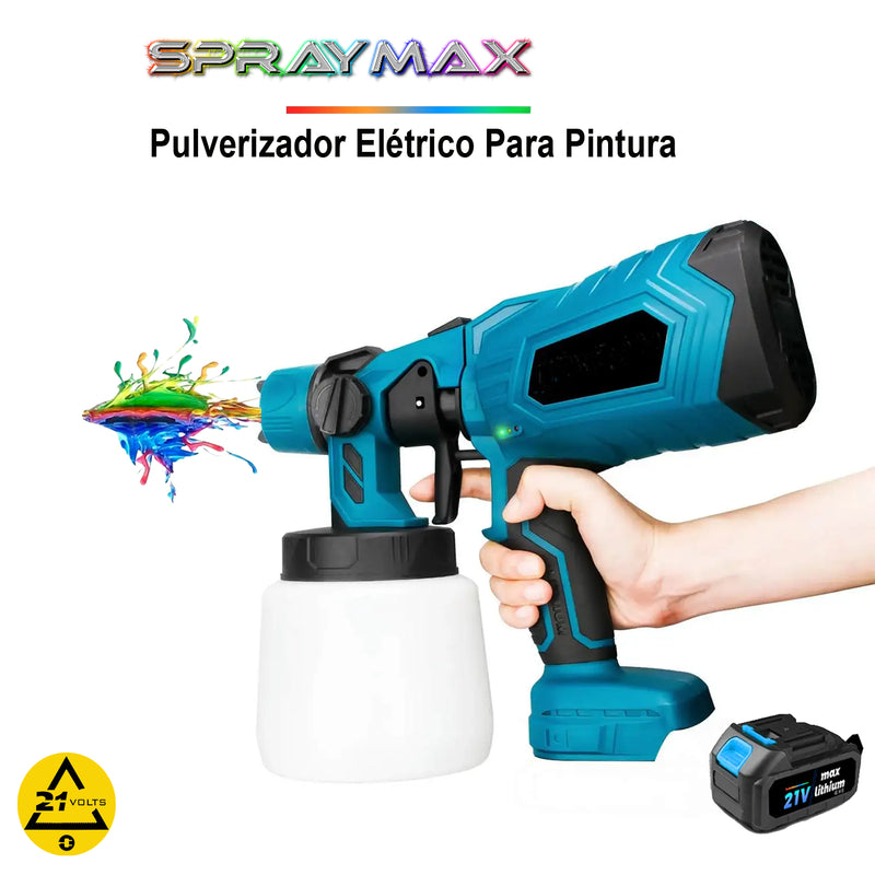 SprayMax™️ - Pulverizador Elétrico Para Pintura 21v