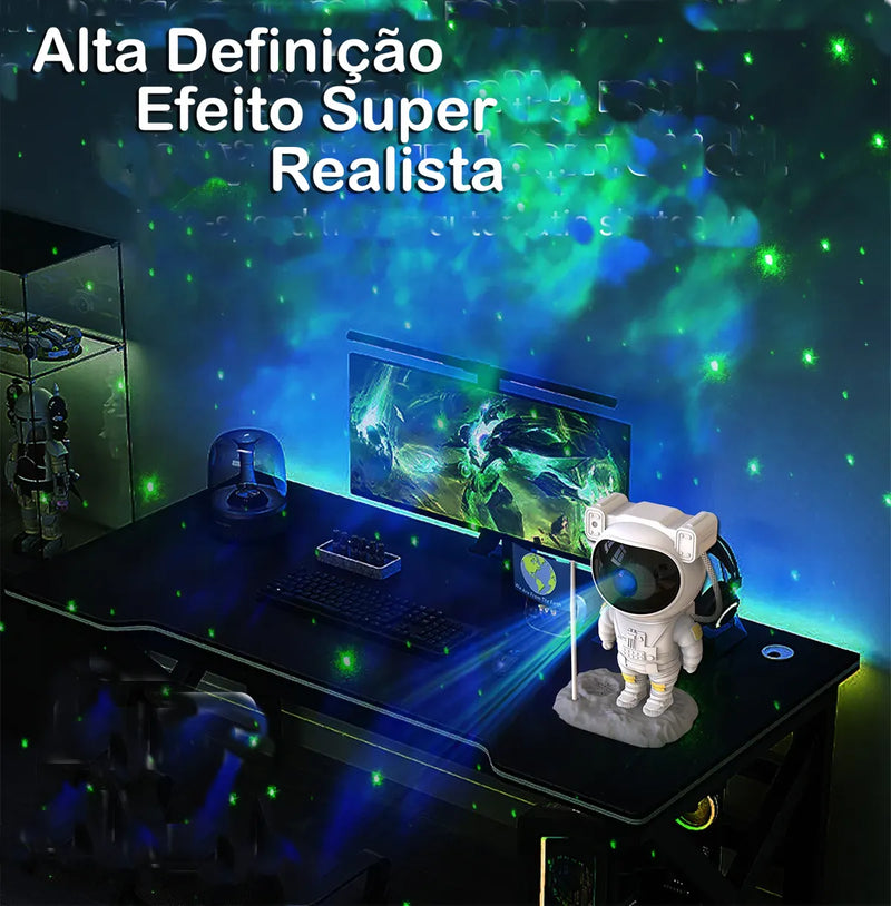 AstroMix™️ Projetor de Luz Efeito Galáxia