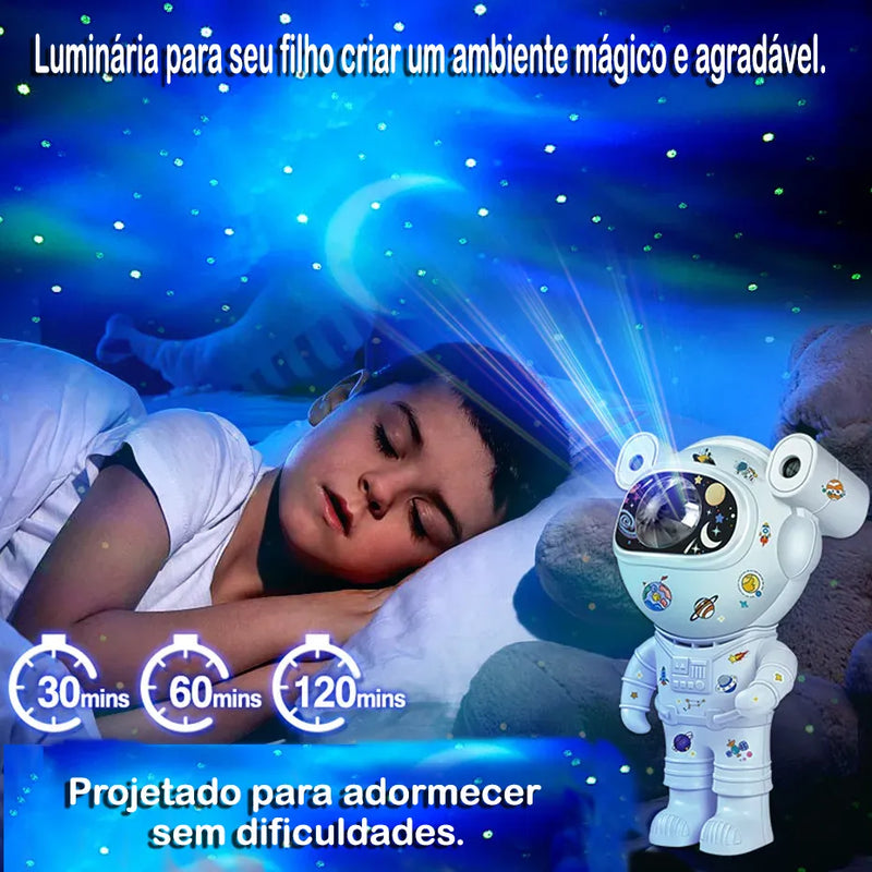 AstroMix™️ Projetor de Luz Efeito Galáxia