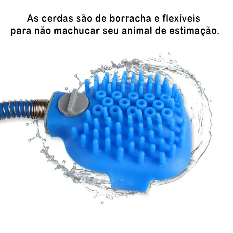 Ducha Hose™️ kit Mangueira e Luva para Banho em Pet