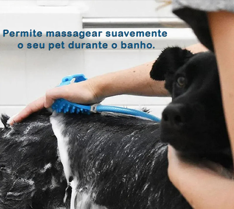 Ducha Hose™️ kit Mangueira e Luva para Banho em Pet