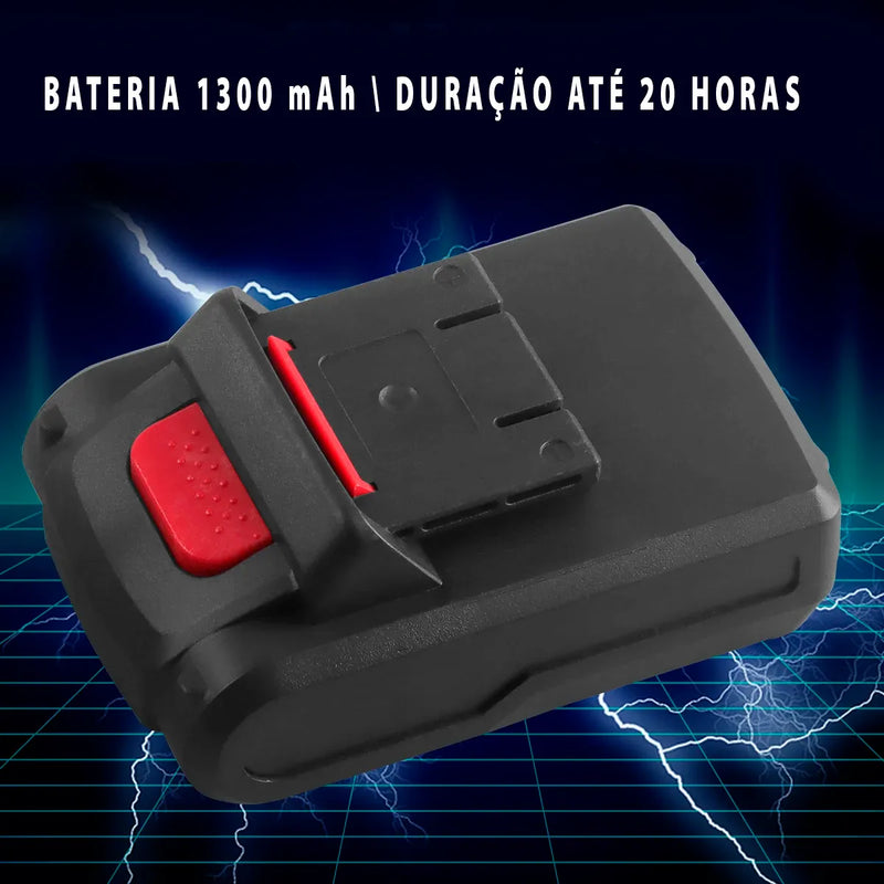 YIKODA - Furadeira/Parafusadeira Elétríca Sem Fio 21 Volts