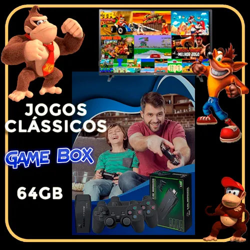 Game Box™️ Vídeo Game Retrô 10 Mil Jogos