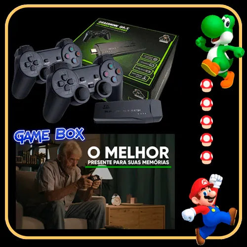 Game Box™️ Vídeo Game Retrô 10 Mil Jogos