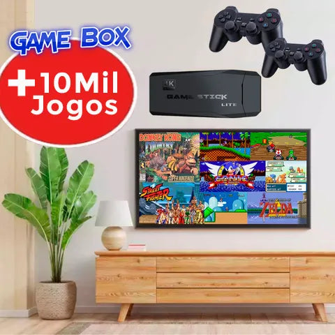 Game Box™️ Vídeo Game Retrô 10 Mil Jogos