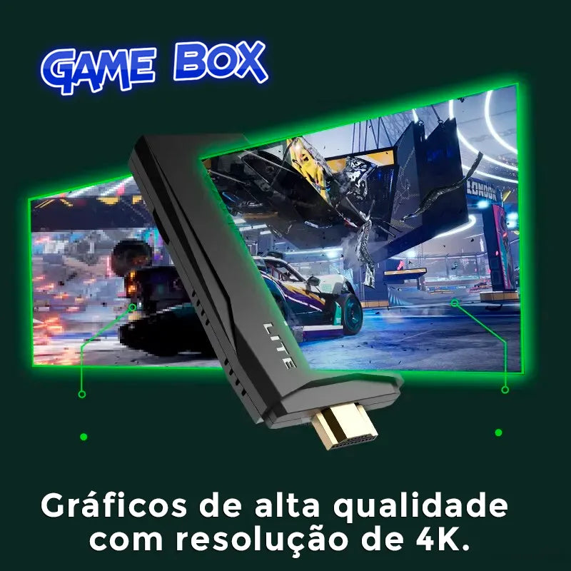 Game Box™️ Vídeo Game Retrô 10 Mil Jogos