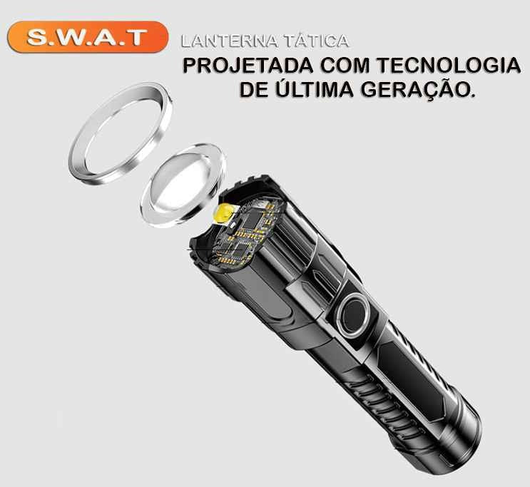 Swat Lanterna Tática Profissional