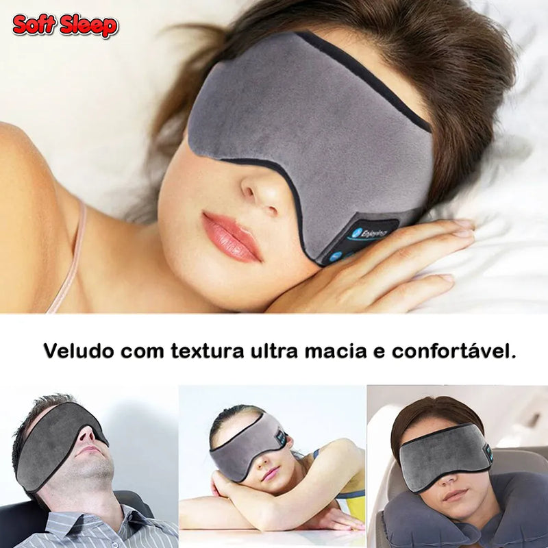 Soft Sleep™️ Máscara para Dormir com Bluetooth