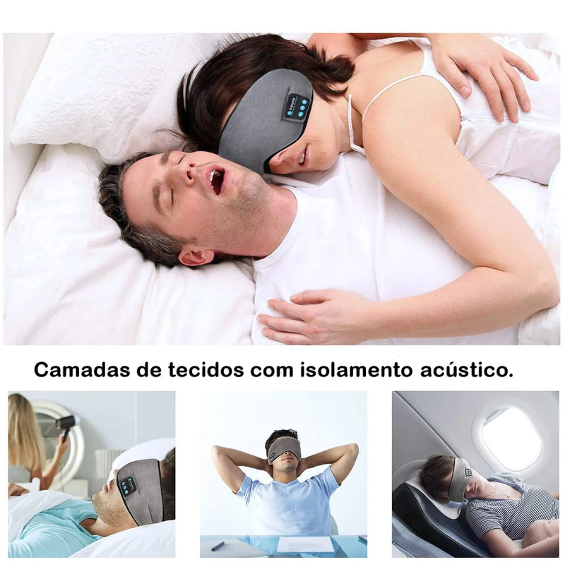 Soft Sleep™️ Máscara para Dormir com Bluetooth