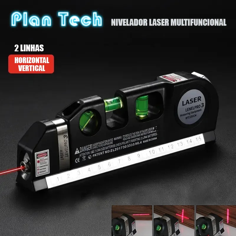 Plan Tech™️ - Nivelador Laser Multifuncional