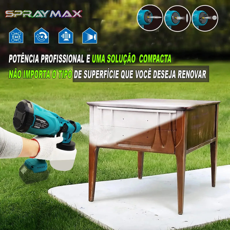 SprayMax™️ - Pulverizador Elétrico Para Pintura 21v