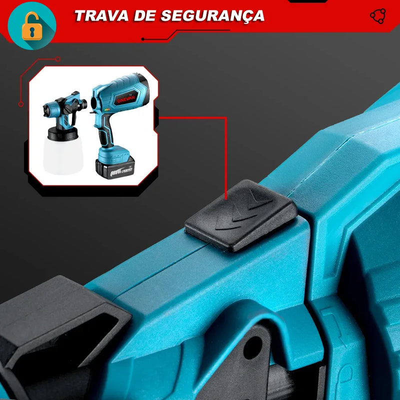 SprayMax™️ - Pulverizador Elétrico Para Pintura 21v