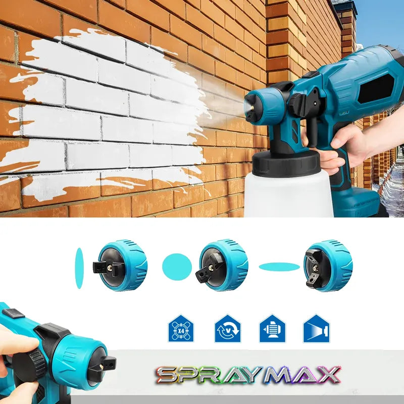 SprayMax™️ - Pulverizador Elétrico Para Pintura 21v