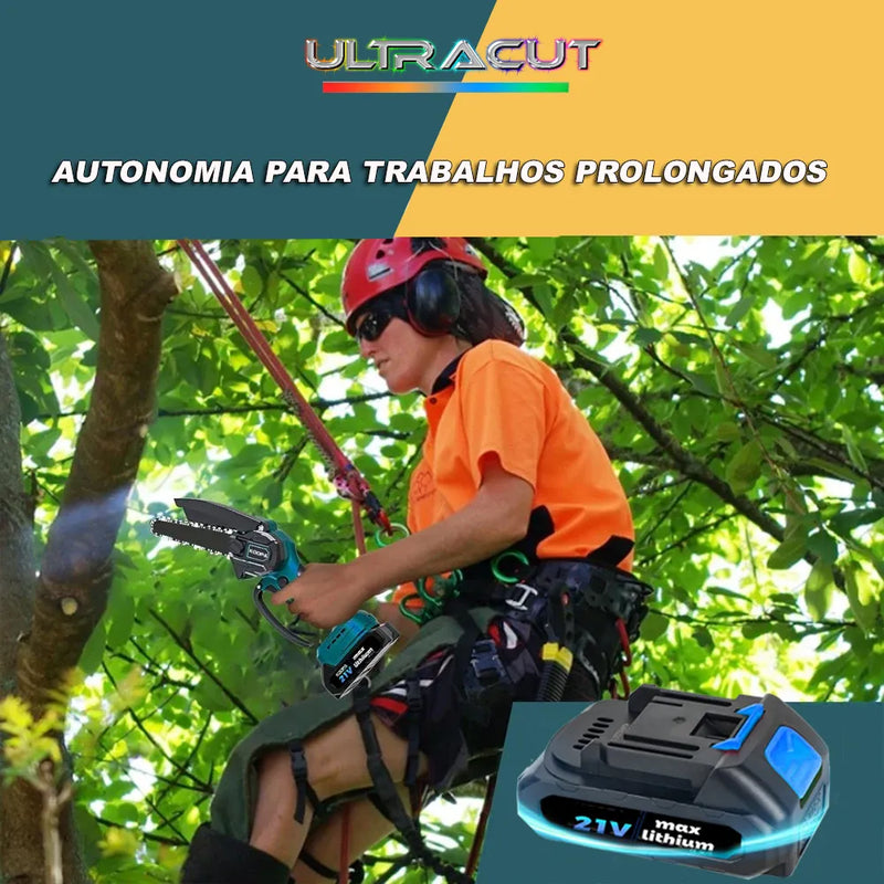 Ultracut™️ - Mini Motosserra Portátil 21Volts