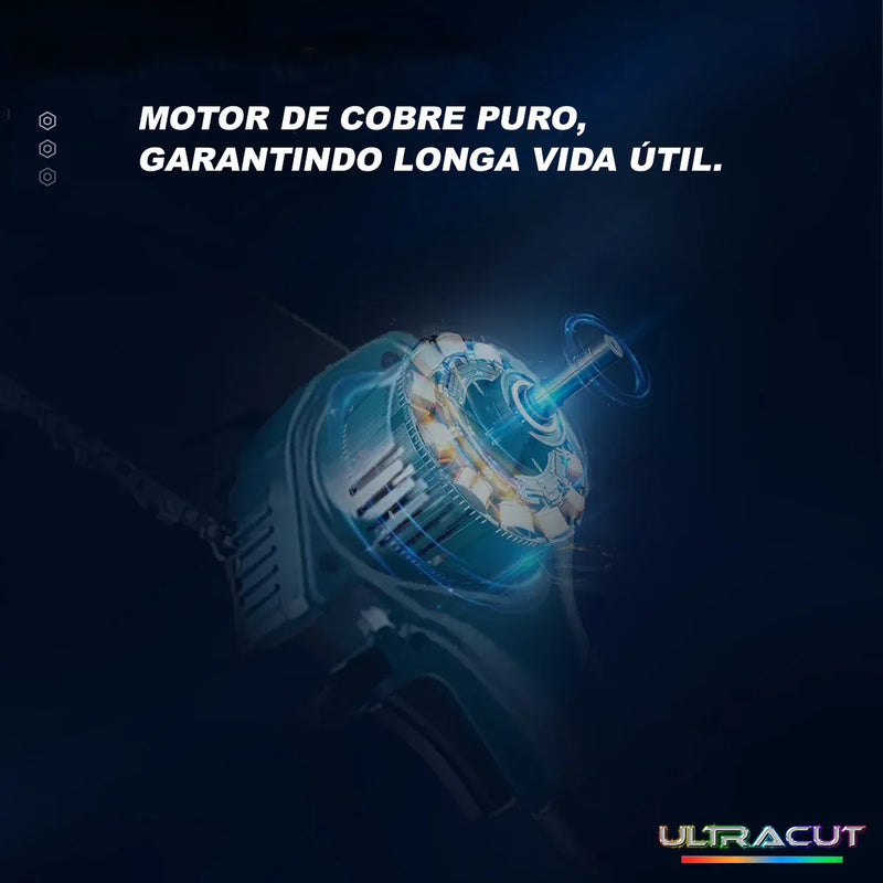 Ultracut™️ - Mini Motosserra Portátil 21Volts