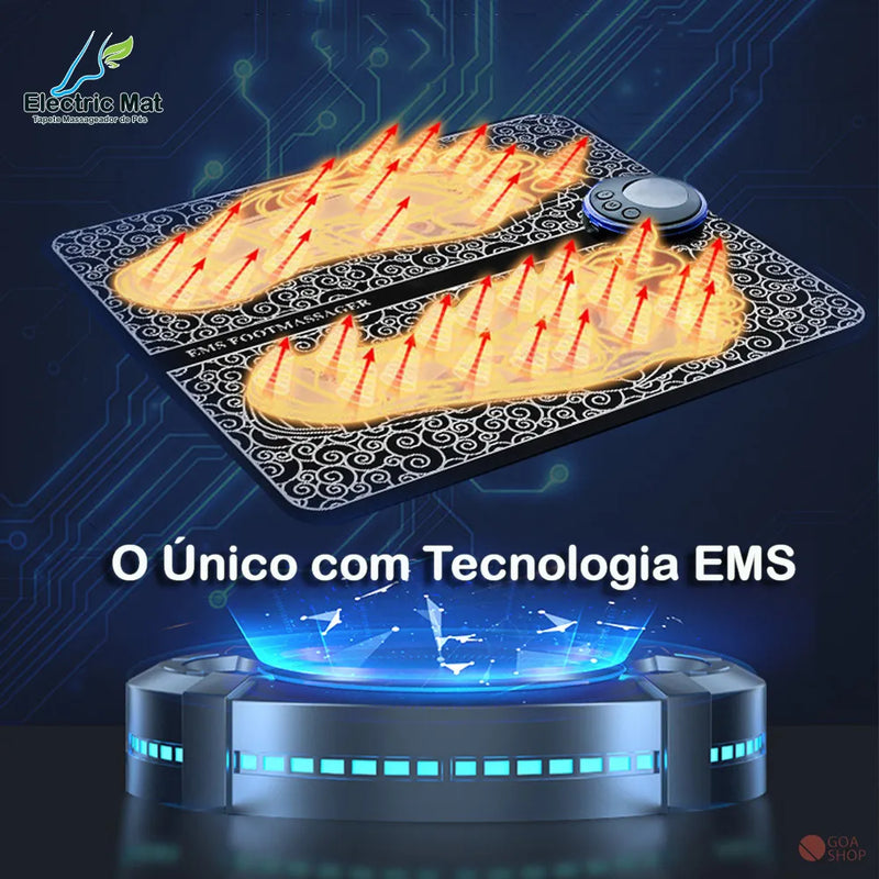 Electric Mat Tapete Massageador de Pés (EMS)