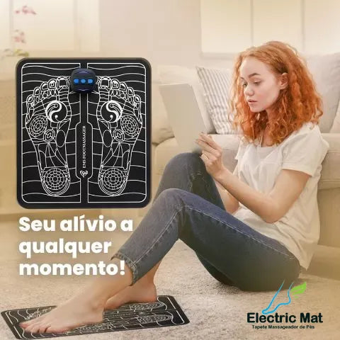 Electric Mat Tapete Massageador de Pés (EMS)