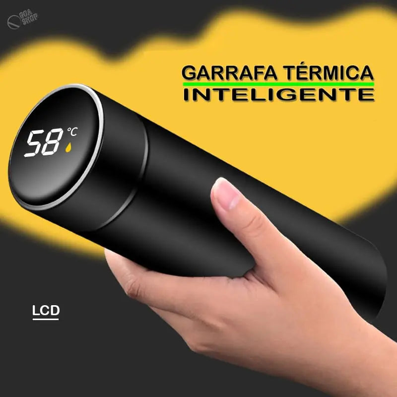 Garrafa Térmica Inteligente Termômetro/Digital 500ml