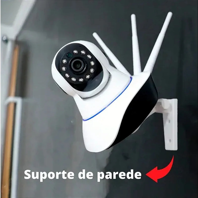 RoboVision3 - Câmera Ip 3 Antenas Wifi/HD com Rotação 360º