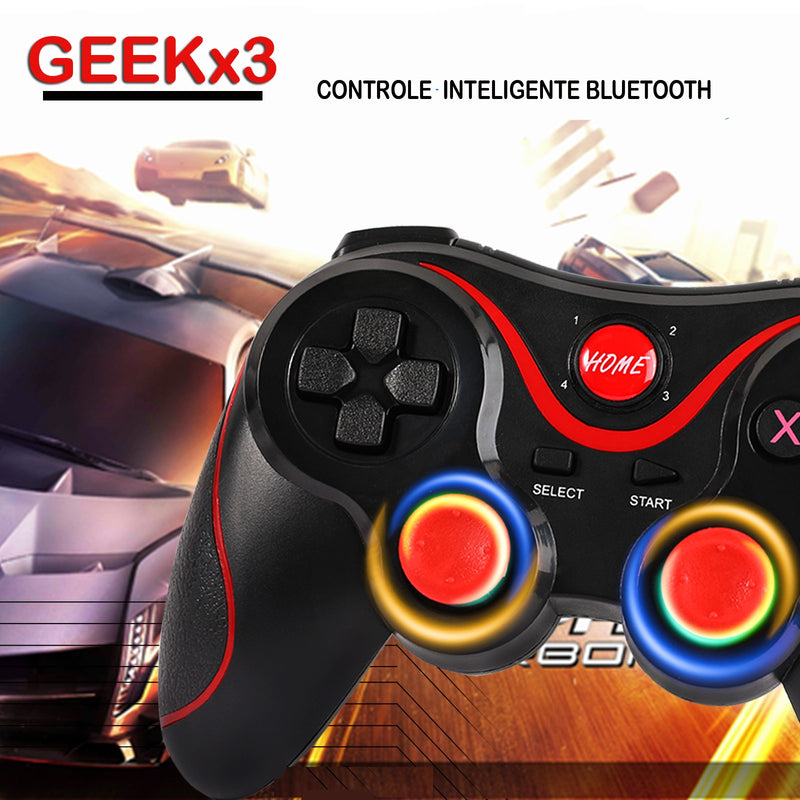 Geek X3 Controle Gamer Inteligente Bluetooth